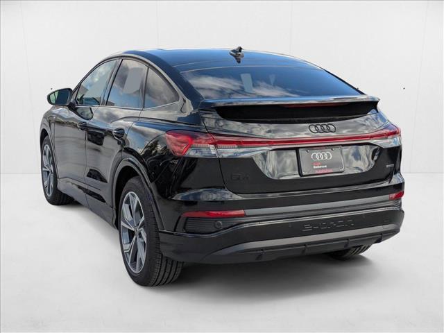 new 2025 Audi Q4 e-tron Sportback car, priced at $55,999