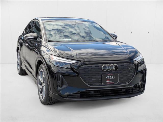 new 2025 Audi Q4 e-tron Sportback car, priced at $55,999