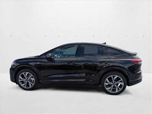 new 2025 Audi Q4 e-tron Sportback car, priced at $55,999
