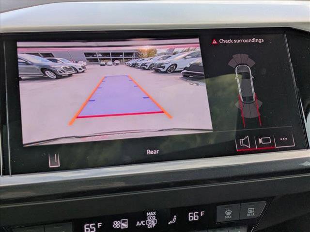 new 2025 Audi Q4 e-tron Sportback car, priced at $55,999