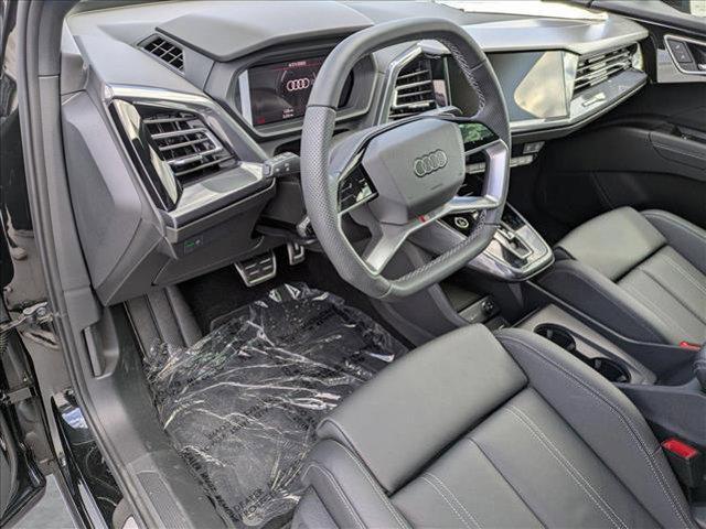 new 2025 Audi Q4 e-tron Sportback car, priced at $62,525