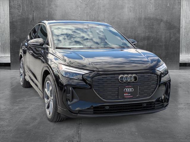 new 2025 Audi Q4 e-tron Sportback car, priced at $62,525