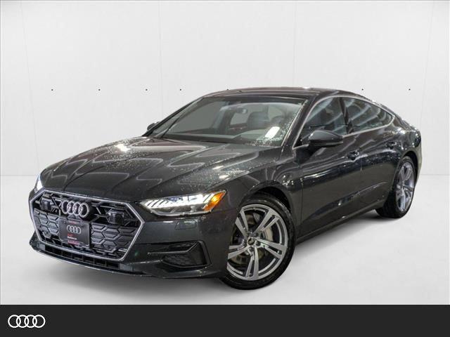 new 2025 Audi A7 car, priced at $85,185