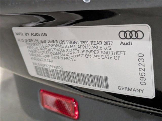 new 2025 Audi A6 car, priced at $74,735