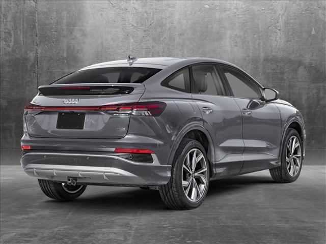 new 2025 Audi Q4 e-tron Sportback car, priced at $61,430