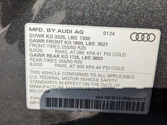 new 2024 Audi SQ8 car, priced at $101,630