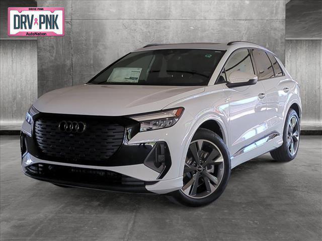 new 2024 Audi Q4 e-tron car, priced at $52,988