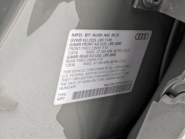 used 2024 Audi Q3 car, priced at $34,922