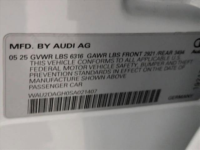 new 2025 Audi A6 e-tron car, priced at $69,799