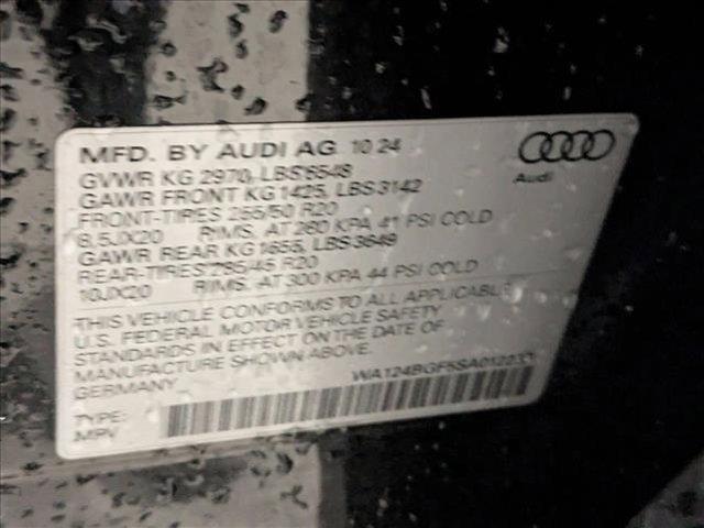 used 2025 Audi Q6 e-tron car, priced at $59,993