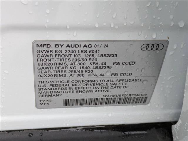 new 2024 Audi Q4 e-tron car, priced at $52,988