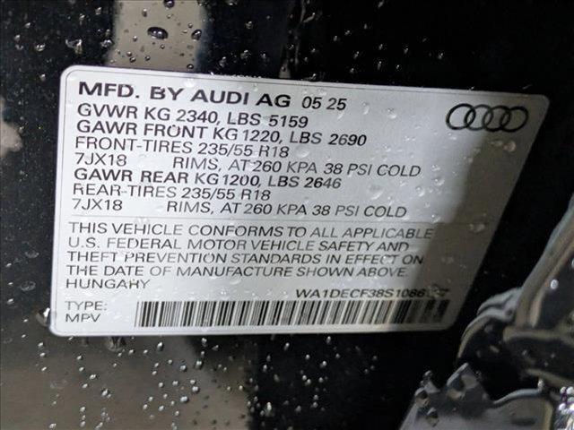 new 2025 Audi Q3 car, priced at $44,150