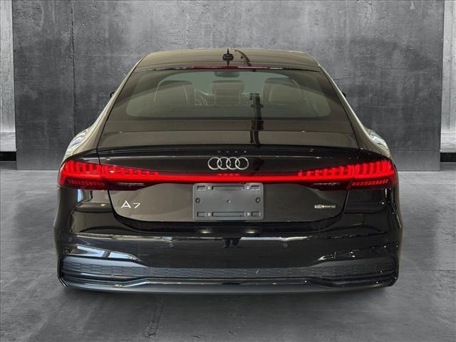 new 2025 Audi A7 car, priced at $87,185