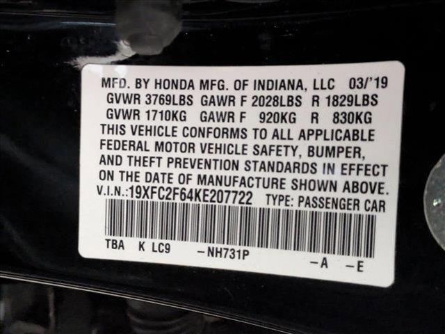 used 2019 Honda Civic car, priced at $18,997