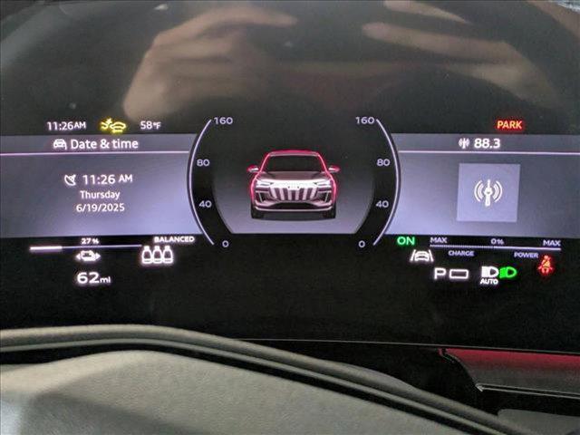 new 2025 Audi Q6 e-tron car, priced at $73,335