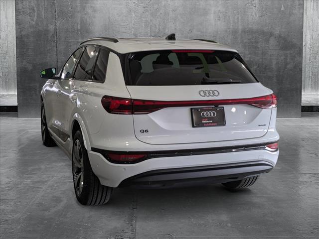 new 2025 Audi Q6 e-tron car, priced at $75,840