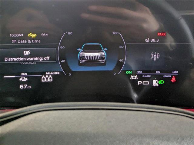 new 2025 Audi Q6 e-tron car, priced at $75,840