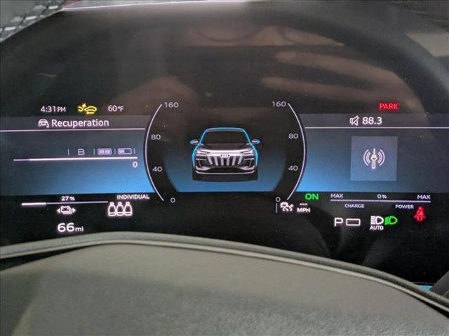 new 2025 Audi Q6 e-tron car, priced at $76,025