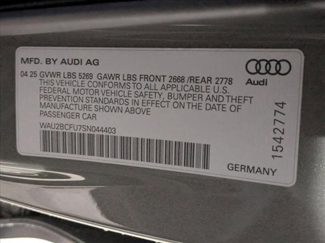 new 2025 Audi A5 car, priced at $54,164