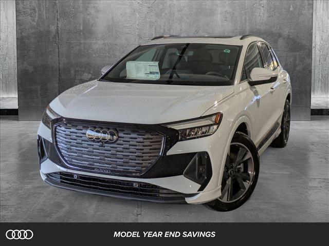 new 2024 Audi Q4 e-tron car, priced at $51,988