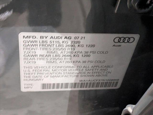 used 2022 Audi Q3 car, priced at $29,994