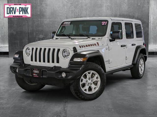 used 2021 Jeep Wrangler Unlimited car, priced at $29,235