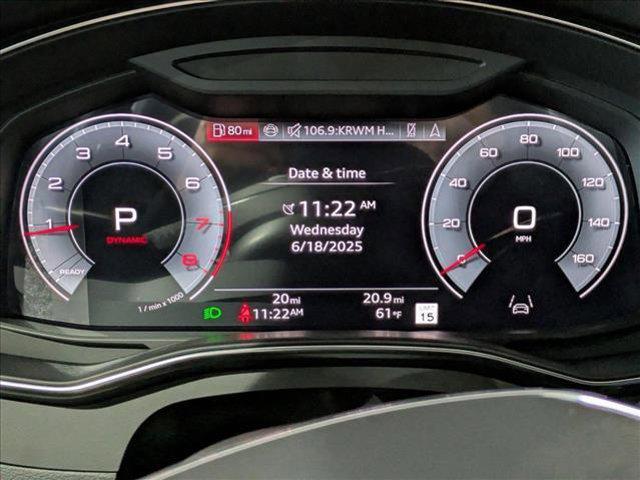 new 2025 Audi A6 car, priced at $62,685