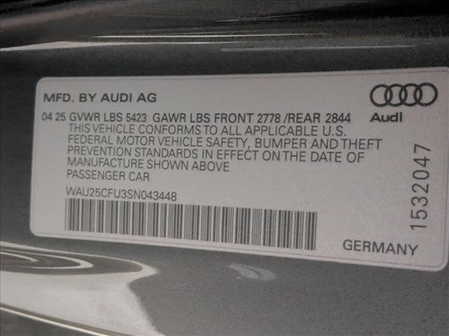 new 2025 Audi S5 car, priced at $72,685