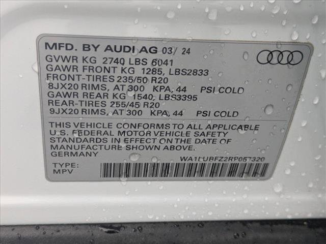 new 2024 Audi Q4 e-tron car, priced at $52,488