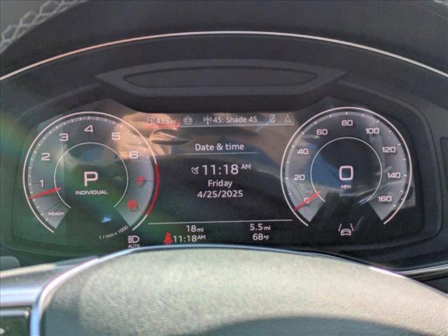 new 2025 Audi A7 car, priced at $82,635