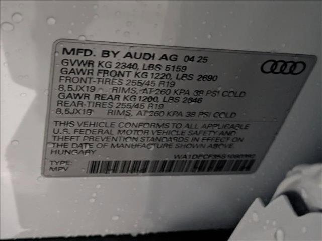 new 2025 Audi Q3 car, priced at $46,110