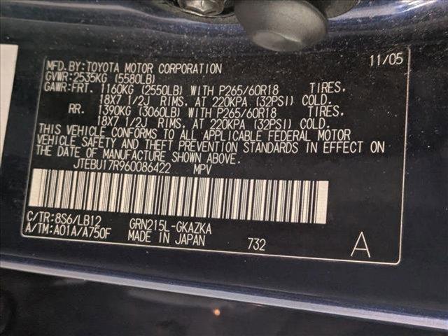 used 2006 Toyota 4Runner car, priced at $11,991