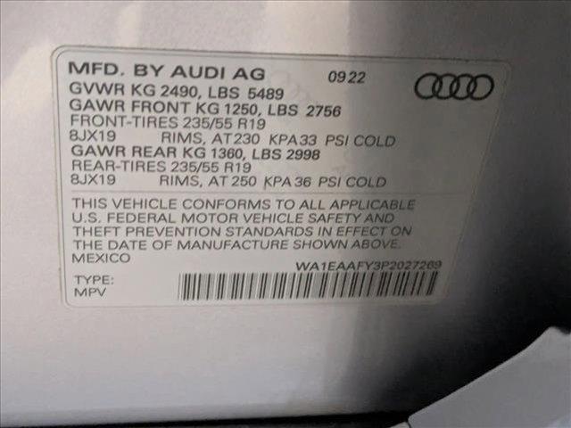 used 2023 Audi Q5 car, priced at $39,998