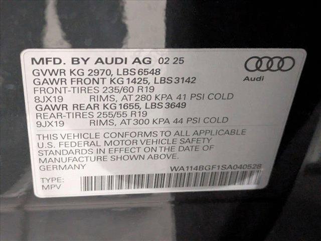 new 2025 Audi Q6 e-tron car, priced at $72,000