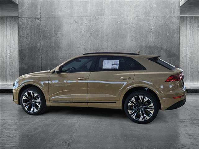 new 2025 Audi Q8 car, priced at $76,865