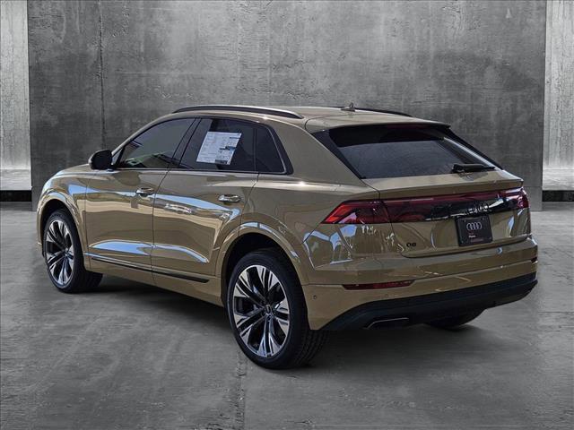 new 2025 Audi Q8 car, priced at $76,865