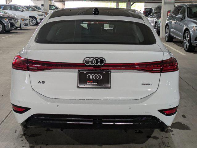 new 2025 Audi A6 e-tron car, priced at $77,885