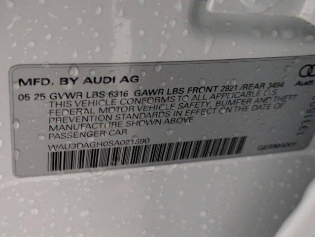 new 2025 Audi A6 e-tron car, priced at $77,885