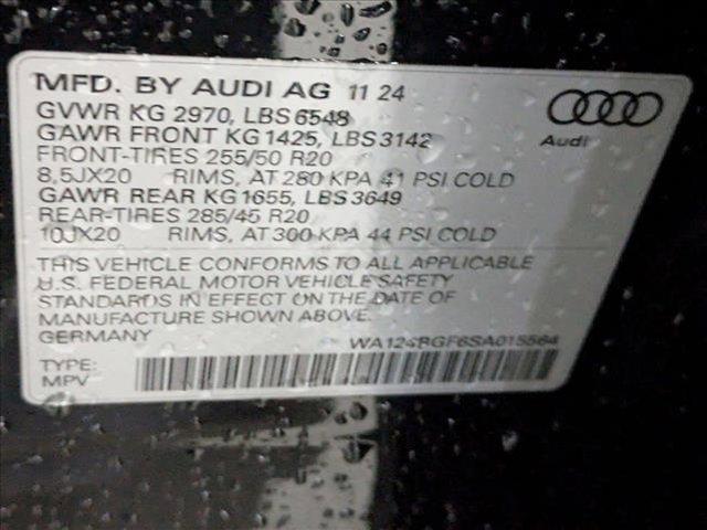 new 2025 Audi Q6 e-tron car, priced at $69,999