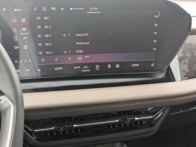new 2025 Audi Q6 e-tron car, priced at $75,855