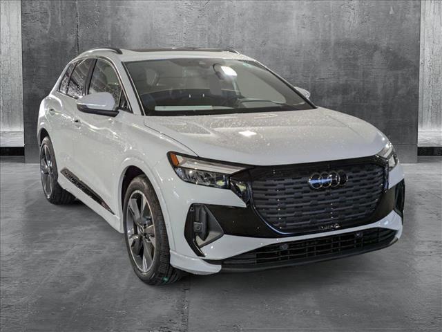 new 2024 Audi Q4 e-tron car, priced at $52,488