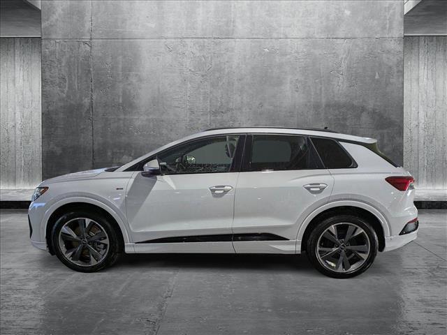 new 2024 Audi Q4 e-tron car, priced at $52,488