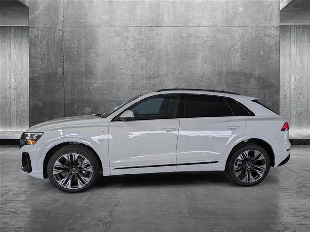 new 2025 Audi Q8 car, priced at $83,705