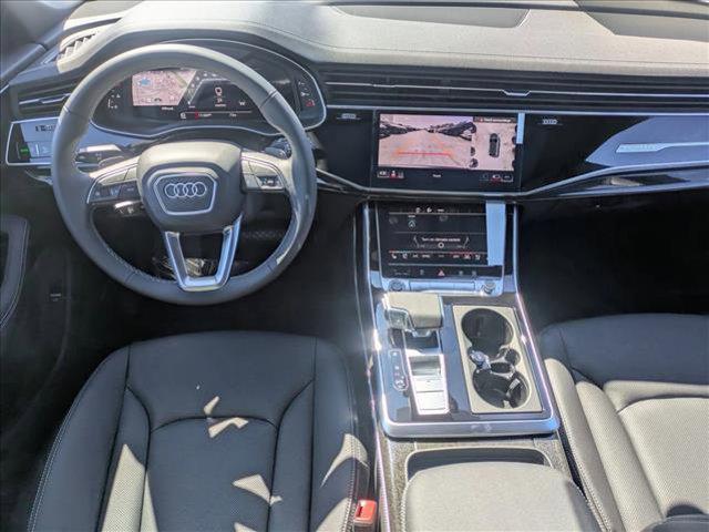 new 2025 Audi Q8 car, priced at $83,805