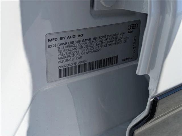 new 2025 Audi A6 e-tron car, priced at $69,299