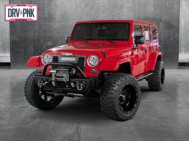 used 2016 Jeep Wrangler Unlimited car, priced at $23,727