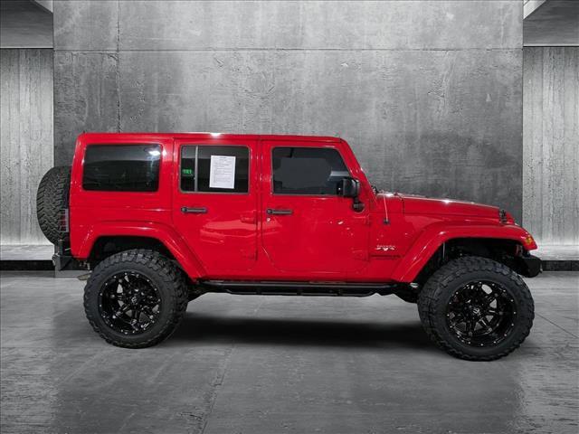 used 2016 Jeep Wrangler Unlimited car, priced at $23,727