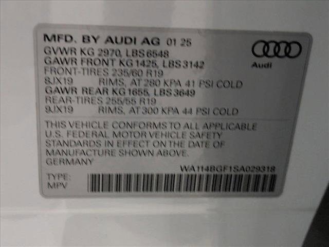new 2025 Audi Q6 e-tron car, priced at $72,000