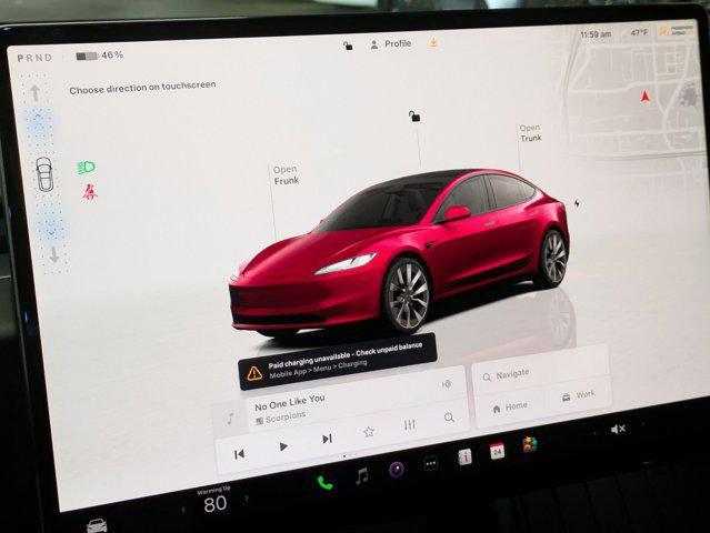 used 2024 Tesla Model 3 car, priced at $36,912