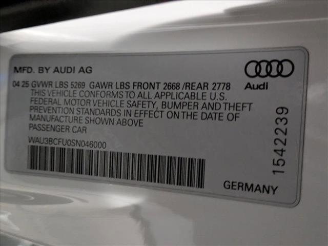 new 2025 Audi A5 car, priced at $57,875
